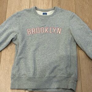 Jcrew French terry Brooklyn graphic sweatshirt Small Men’s